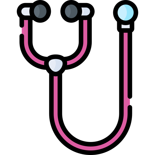 聴診器 Special Lineal color icon