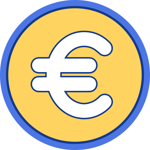 euro Generic color lineal-color icoon