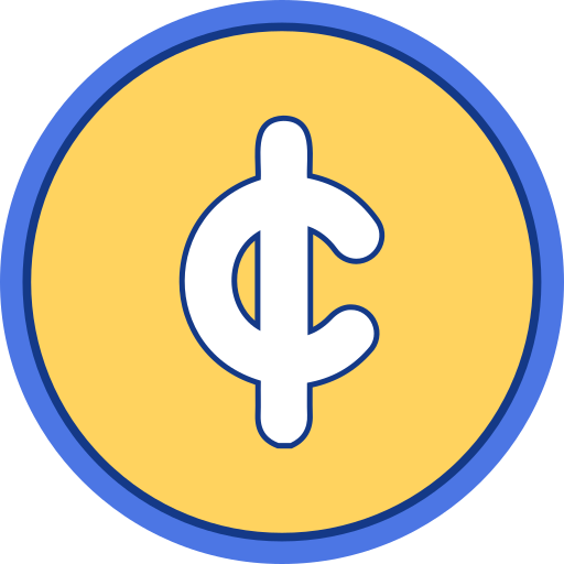 centavo Generic color lineal-color icono