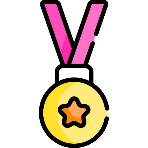 medalla Special Lineal color icono