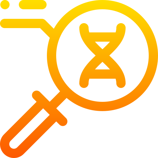 Magnifying glass Basic Gradient Lineal color icon