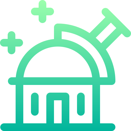 Observatory Basic Gradient Lineal color icon