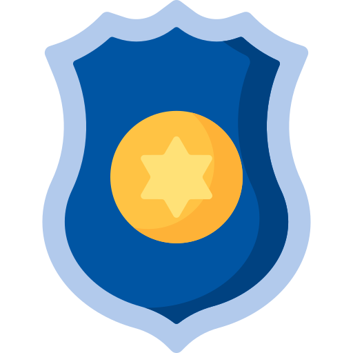 Law enforcement Special Flat icon