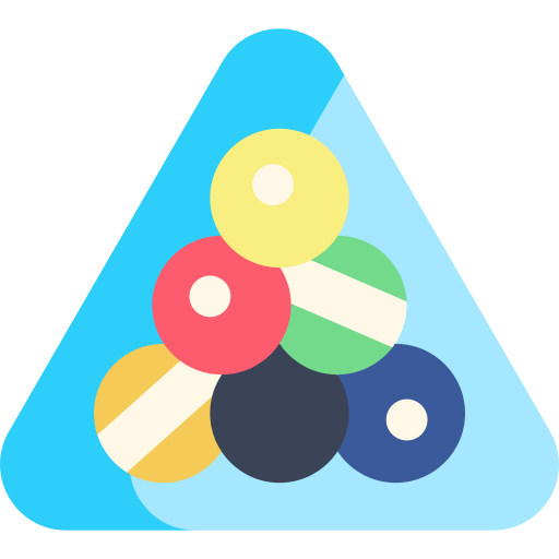 billard Kawaii Flat icon