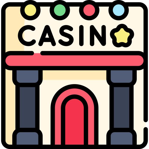 casino Kawaii Lineal color Icône