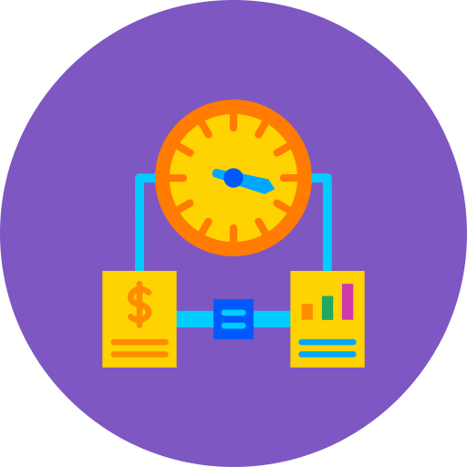 Time management Generic color fill icon