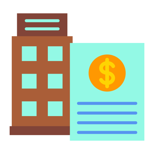 Real Estate Generic color fill icon