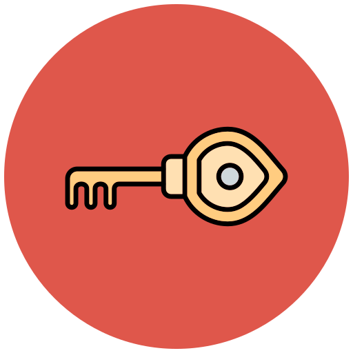 키 Generic color lineal-color icon