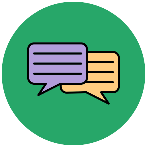 Chat Generic color lineal-color icon