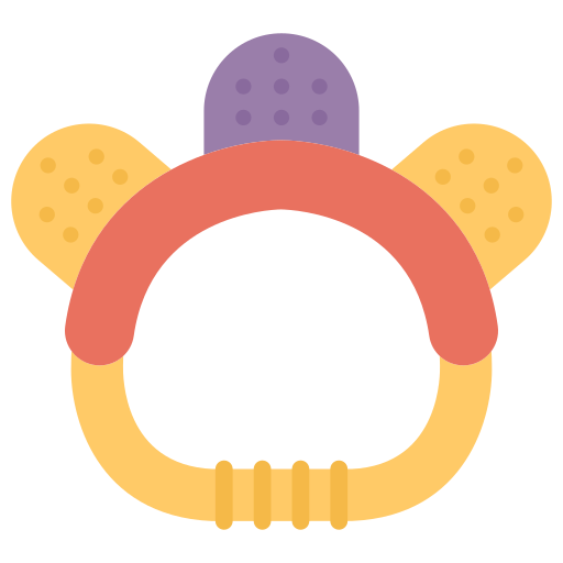 Teether Generic color fill icon