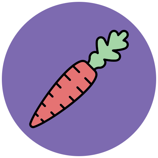 Carrot Generic color lineal-color icon