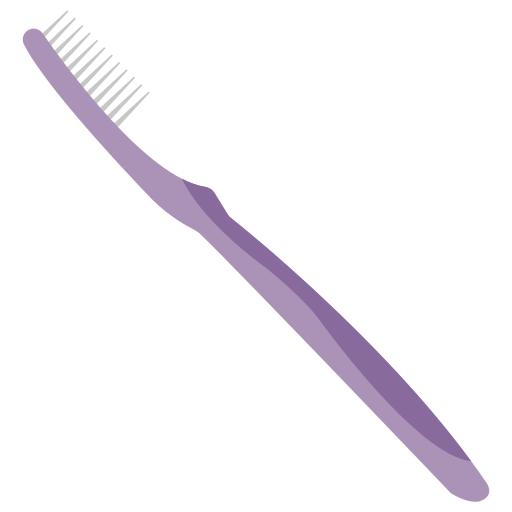 brosse à dents Generic color fill Icône