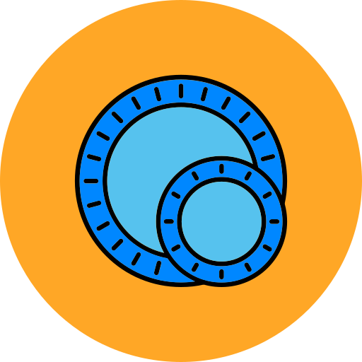 Plate Generic color lineal-color icon
