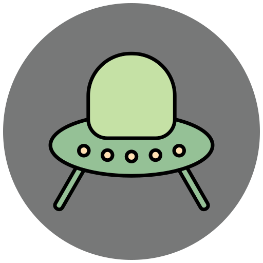 UFO Generic color lineal-color icon