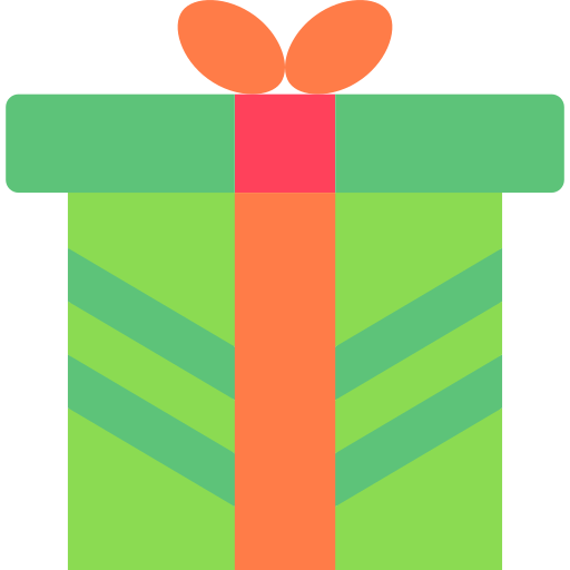 geschenkbox Generic color fill icon