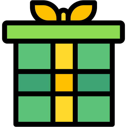ギフト用の箱 Generic color lineal-color icon