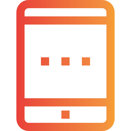 Tablet itim2101 Gradient icon