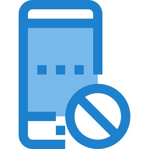 스마트 폰 itim2101 Blue icon