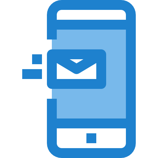 téléphone intelligent itim2101 Blue Icône