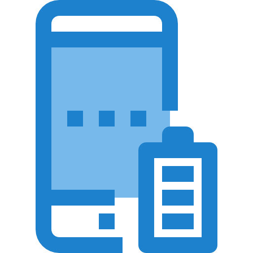 smartphone itim2101 Blue icoon