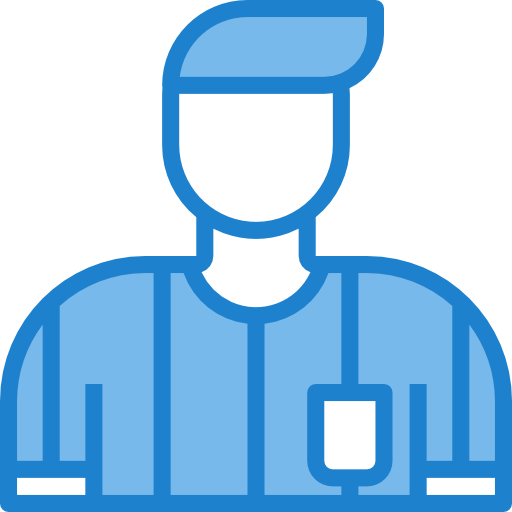 Referee itim2101 Blue icon