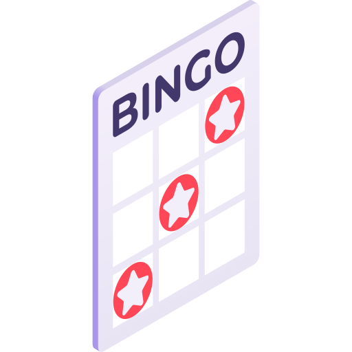 bingo Gradient Isometric Gradient Icône