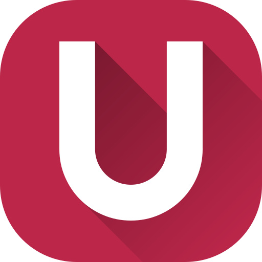 Letter u Generic gradient fill icon