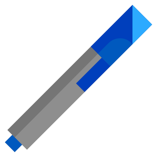 długopis Generic Flat ikona