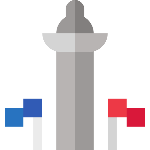 Washington monument Basic Straight Flat icon