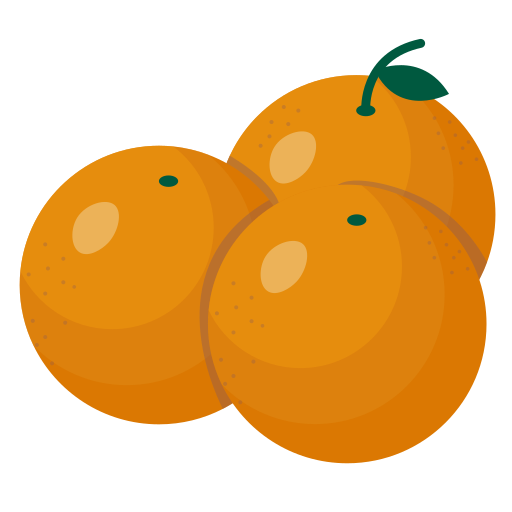 mandarin Generic Flat icon