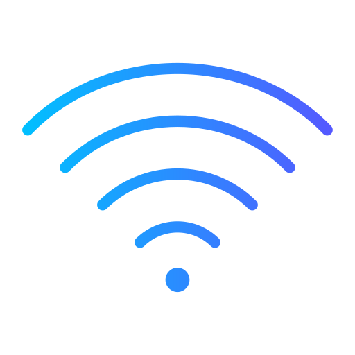 wifi Generic gradient outline icono