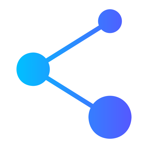 공유하다 Generic gradient fill icon