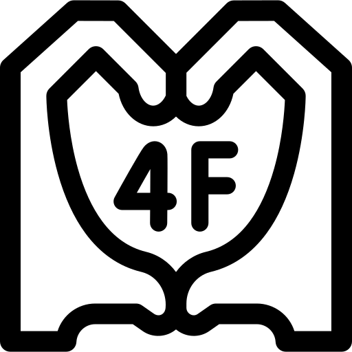 4 febbraio Basic Rounded Lineal icona