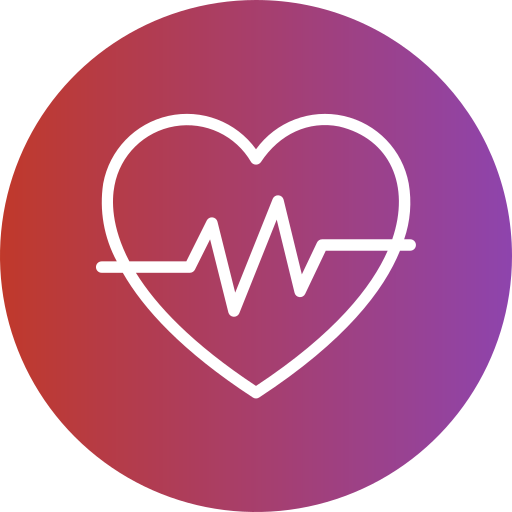 cardiogram Generic Flat Gradient icoon