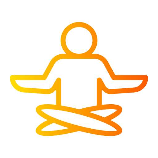 Meditation Generic Gradient icon