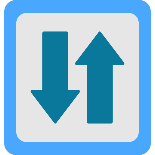 Up and down Generic Flat icon