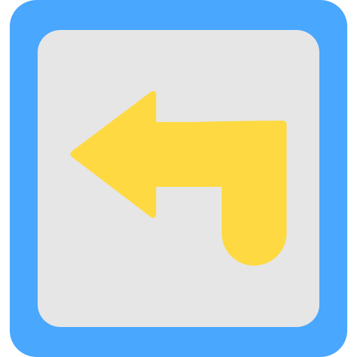 freccia sinistra Generic Flat icona