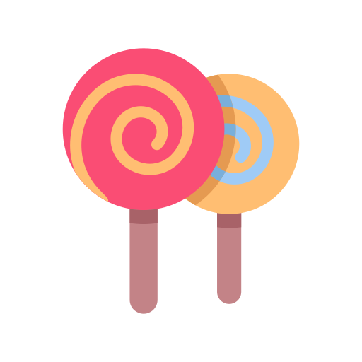 사탕 과자 Generic color fill icon