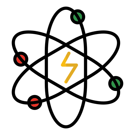 Атомный Generic color lineal-color иконка