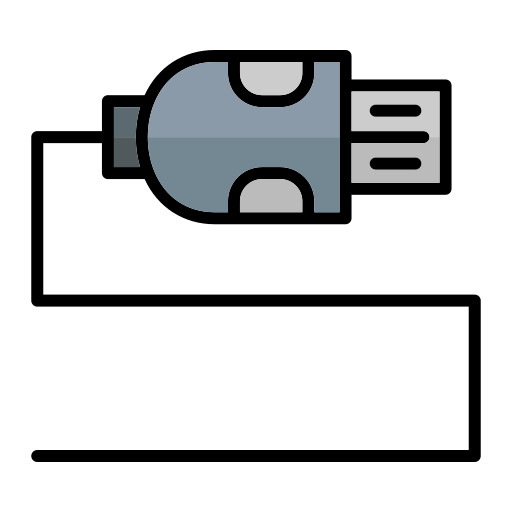 usbケーブル Generic color lineal-color icon