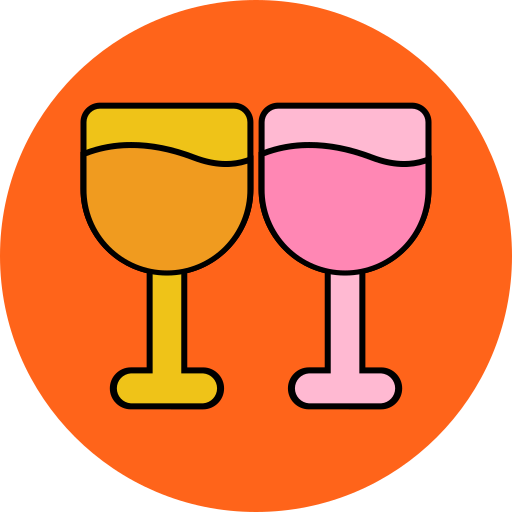 Wines Generic color lineal-color icon