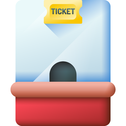ticketstand 3D Color icon