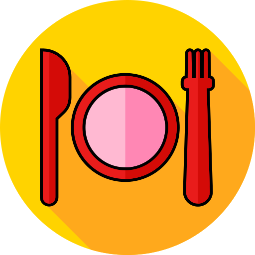 夕食 Generic color lineal-color icon