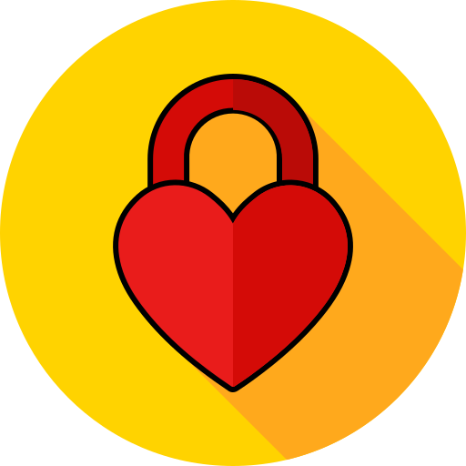 Heart lock Generic color lineal-color icon