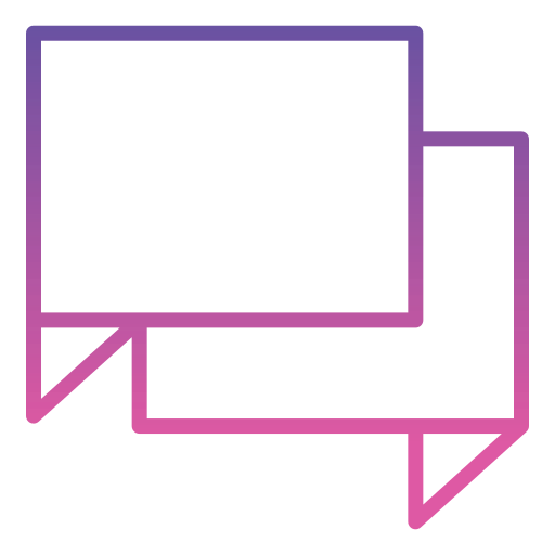 chatten Generic gradient outline icon