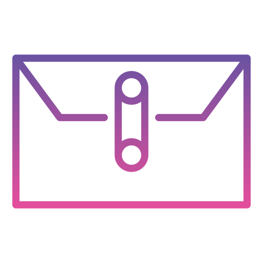 Envelope Generic gradient outline icon