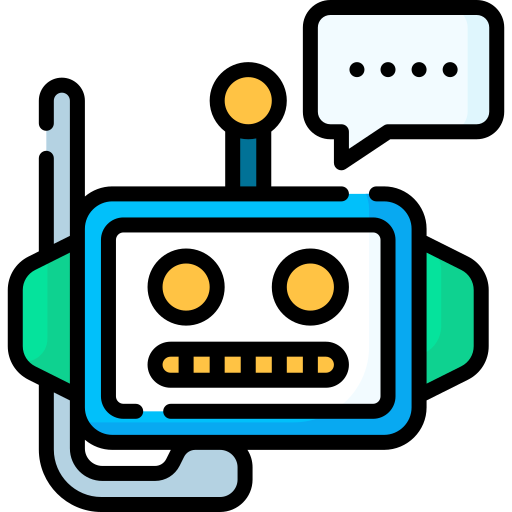 chatbot Special Lineal color icono