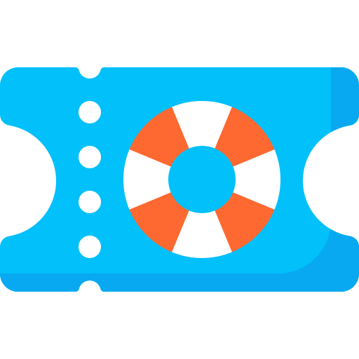 Ticket de soporte Special Flat icono