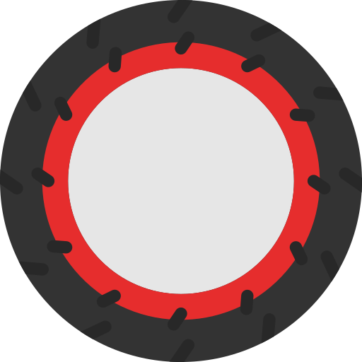 타이어 Generic color fill icon