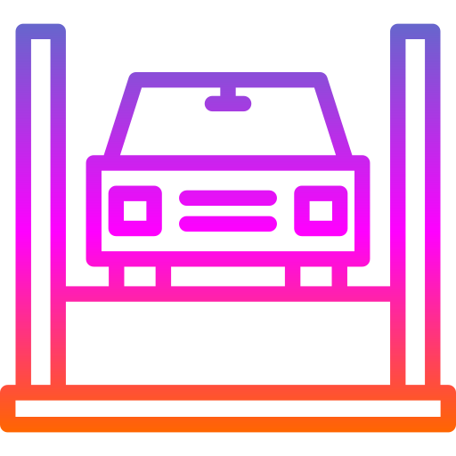 podnośnik samochodowy Generic gradient outline ikona